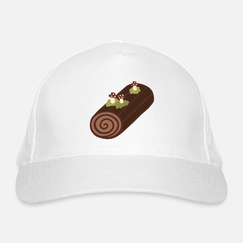 Bûche De Noël Organic Baseball Cap