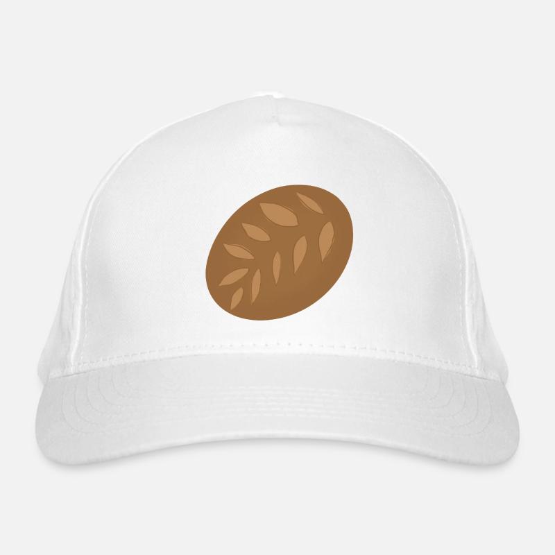 Sourdough Bread Loaf Organic Baseball Cap
