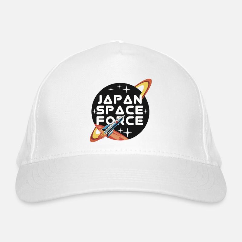 Japan Space Force Retro Logo Organic Baseball Cap