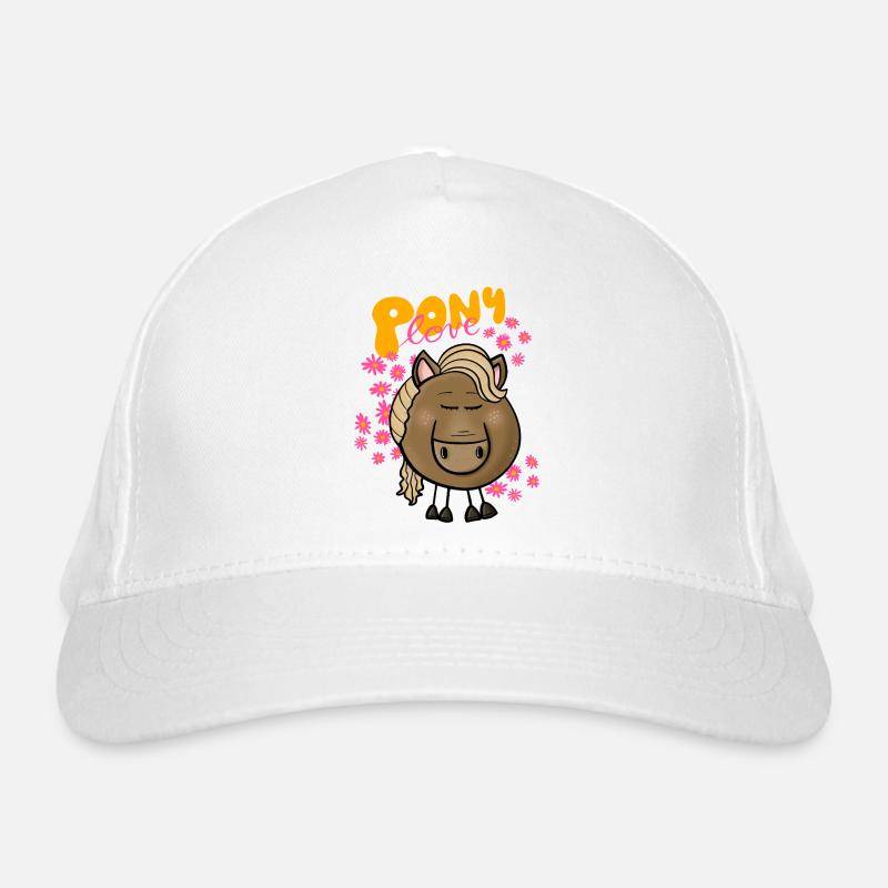 L’amour des poneys Casquette classique bio