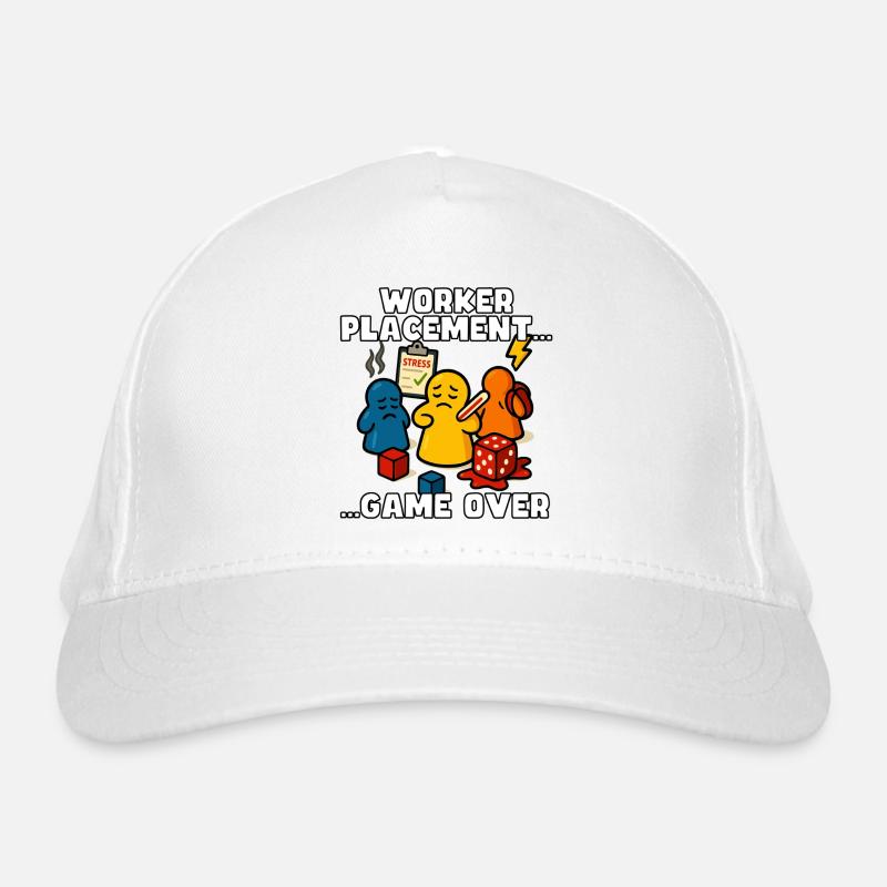 Placement d’ouvriers : Game Over Casquette classique bio