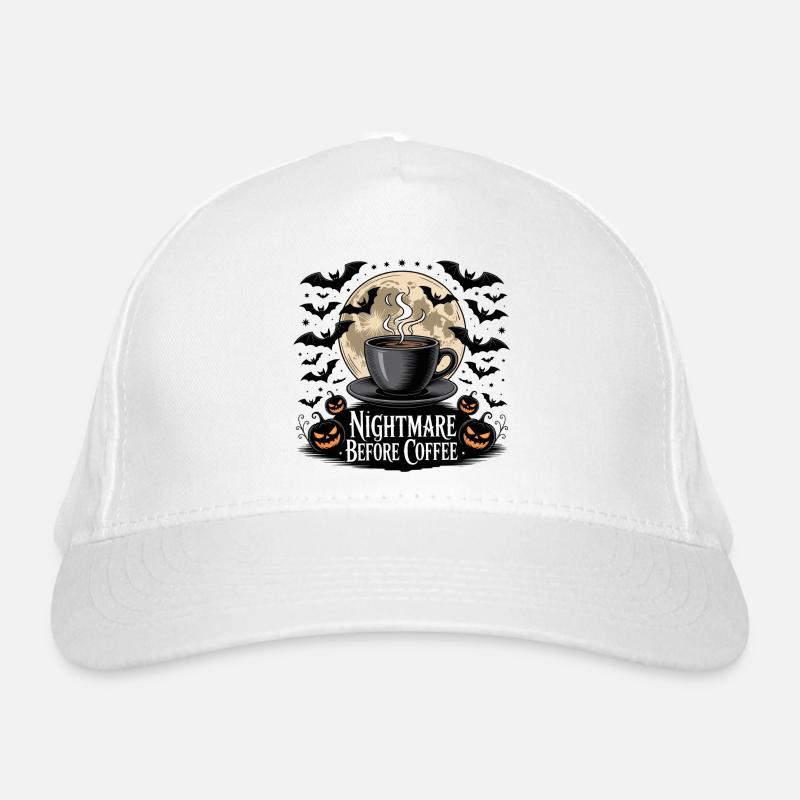 Nightmare Before Coffee Organic Baseball Cap