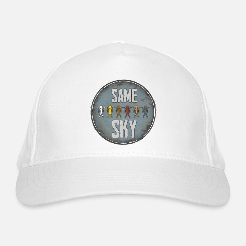 Same Sky Vielfalt in Farben Kreis Bio-Baseballkappe