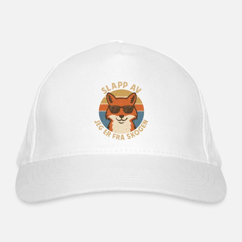 Relax fox Organic Baseball Cap
