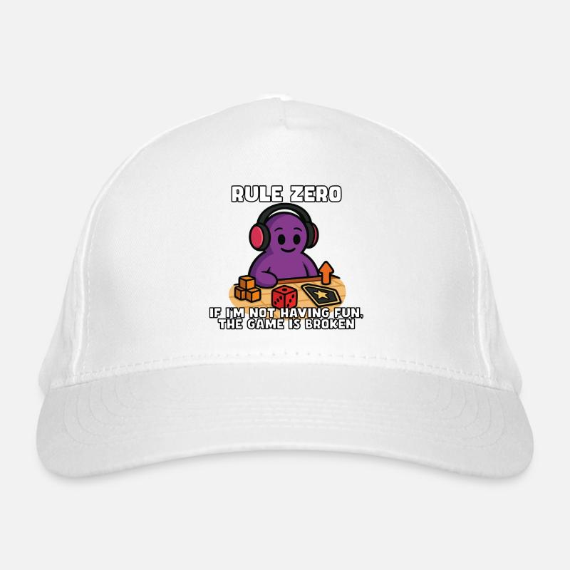 Règle zéro : si ce n’est pas amusant, réparez-le Casquette classique bio