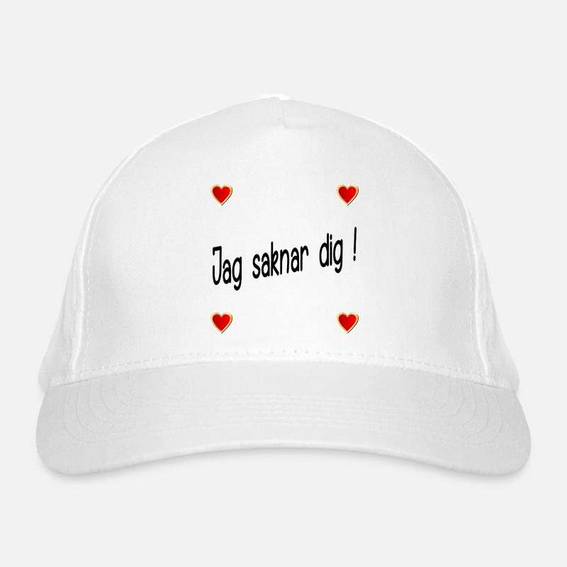 Tu me manques Casquette classique bio