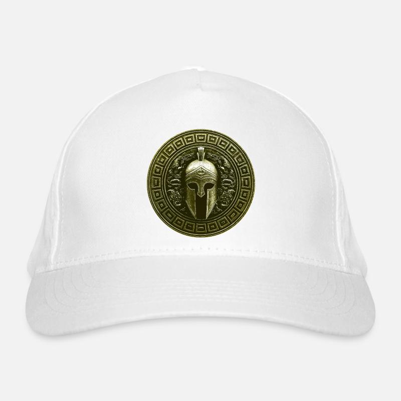 Spartan Helmet Mythology Gladiator Organic Baseball Cap