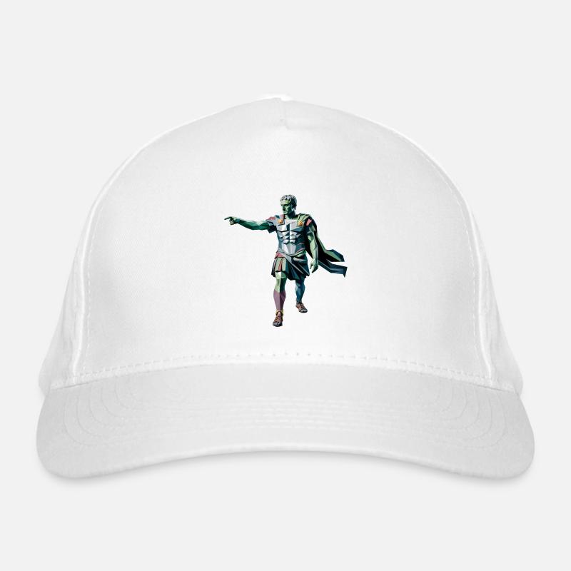  Caesar - Cool History Logo Organic Baseball Cap