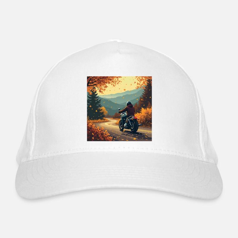 Ride into Autumn Bio-Baseballkappe