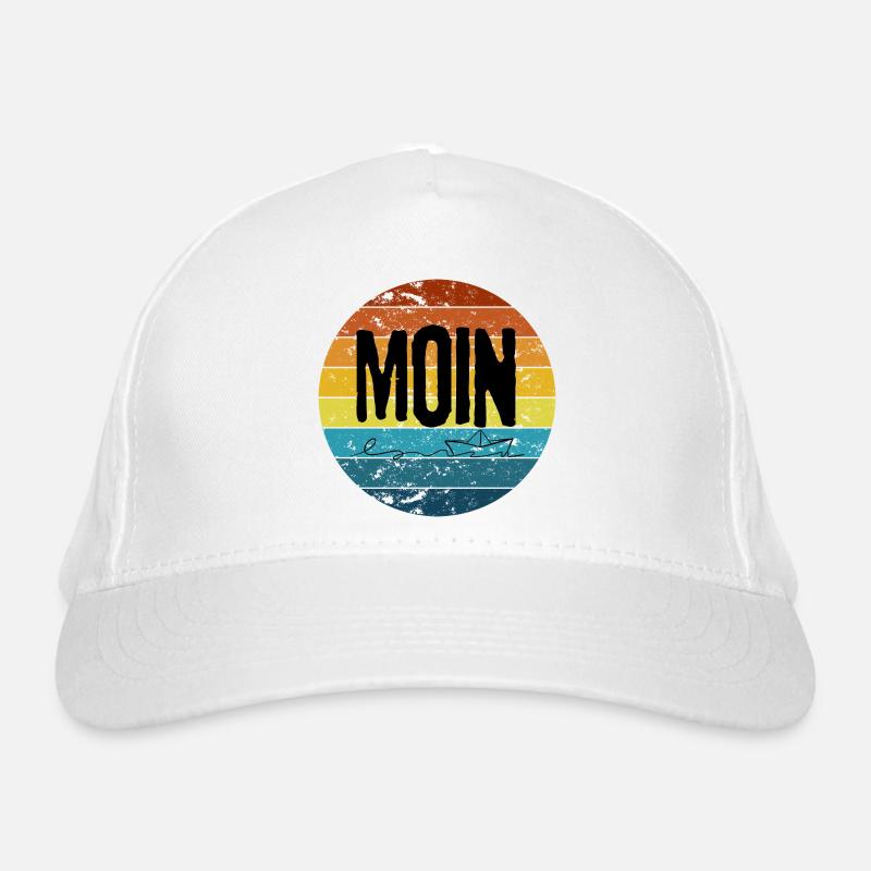 « Coucher de soleil lunaire » – Rétro Casquette classique bio