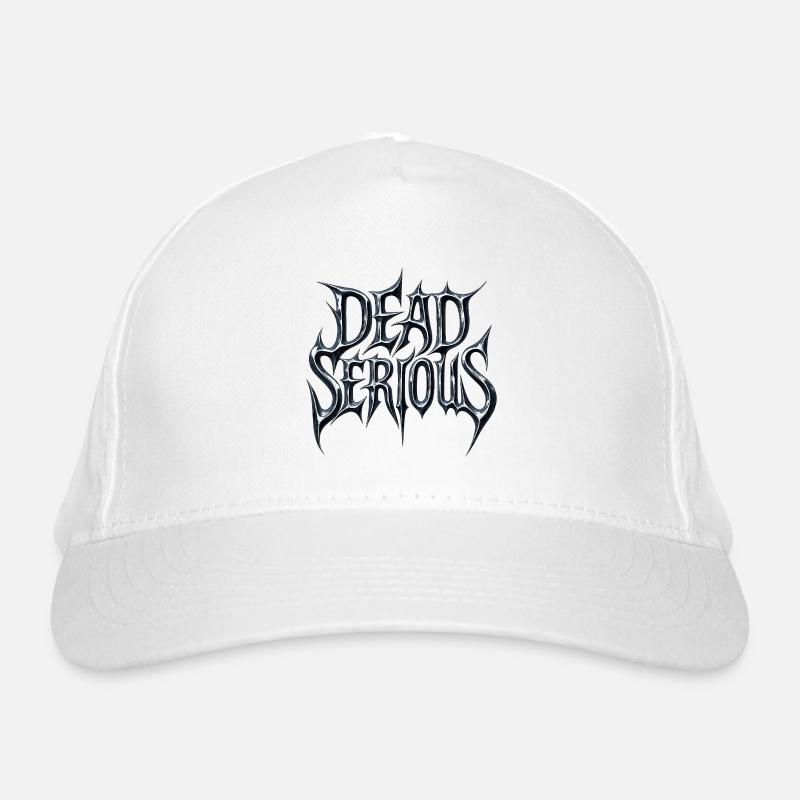 Dead Serious Design – Dark, Strong, Determined Organic Baseball Cap