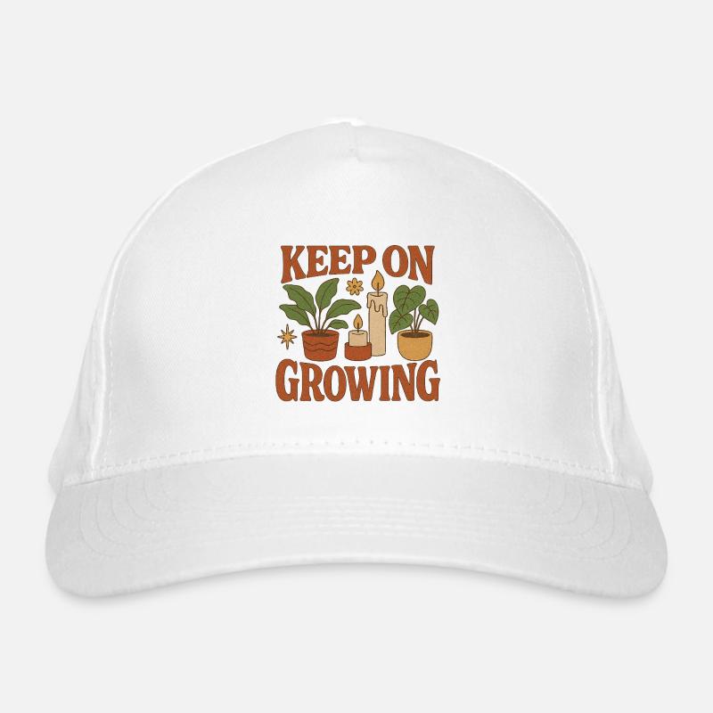 Keep_on_Growing Casquette classique bio