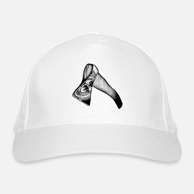 Axe & Bear - When Your Reflection Roars Back Organic Baseball Cap