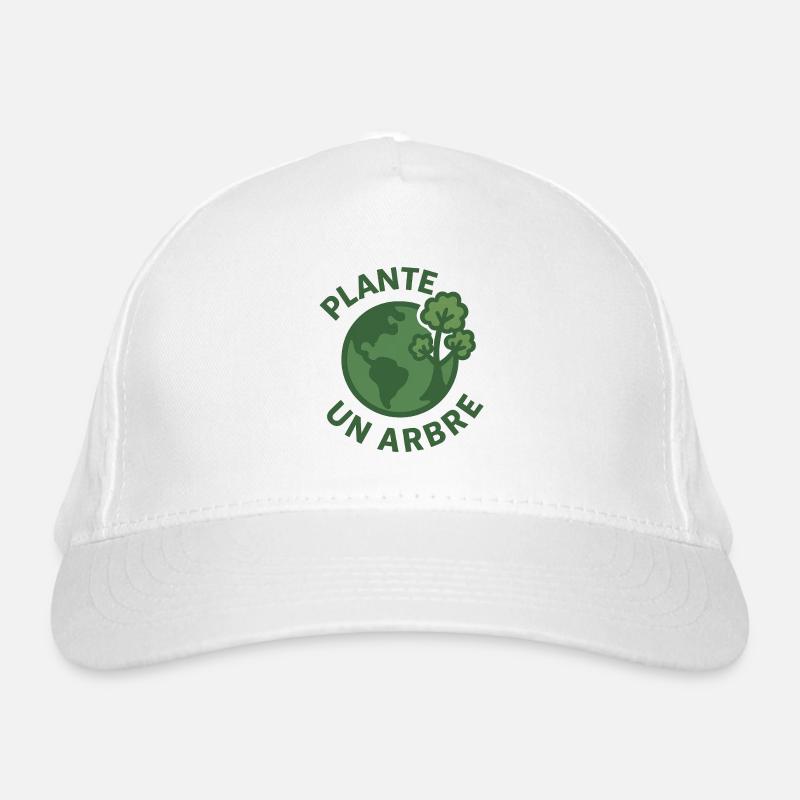 Planet A Tree Öko-Design Bio-Baseballkappe