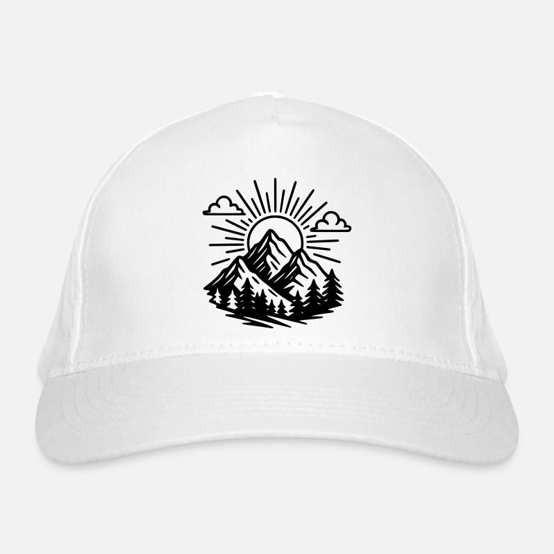 Berge Bio-Baseballkappe