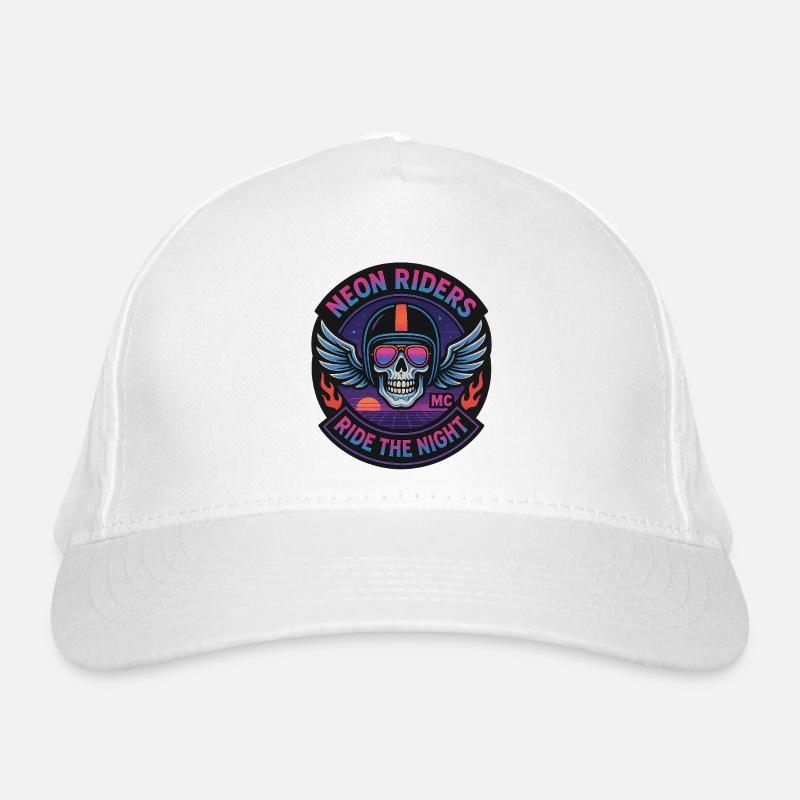 Neon Riders MC Skull Bio-Baseballkappe
