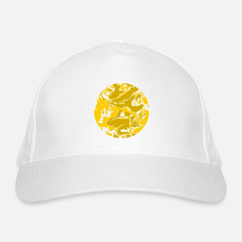 Solar Abstract Circle Organic Baseball Cap