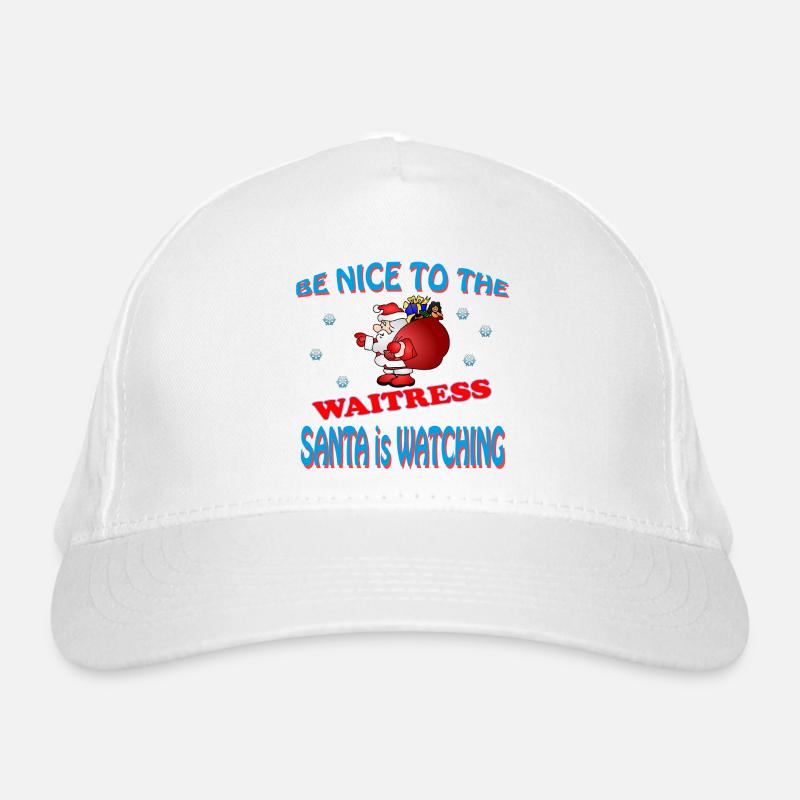 SERVEUSE DU PÈRE NOËL Casquette classique bio