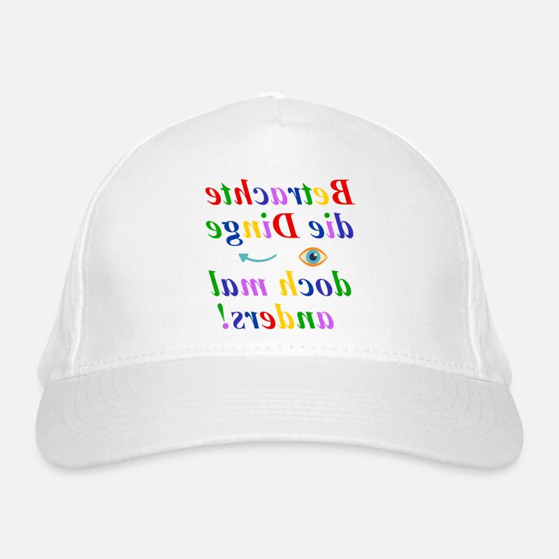 Pensez un design différent Casquette classique bio