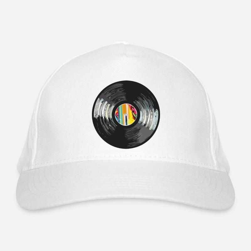Vinyl_5 Organic Baseball Cap