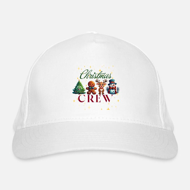 Weihnachts Crew Motive Bio-Baseballkappe