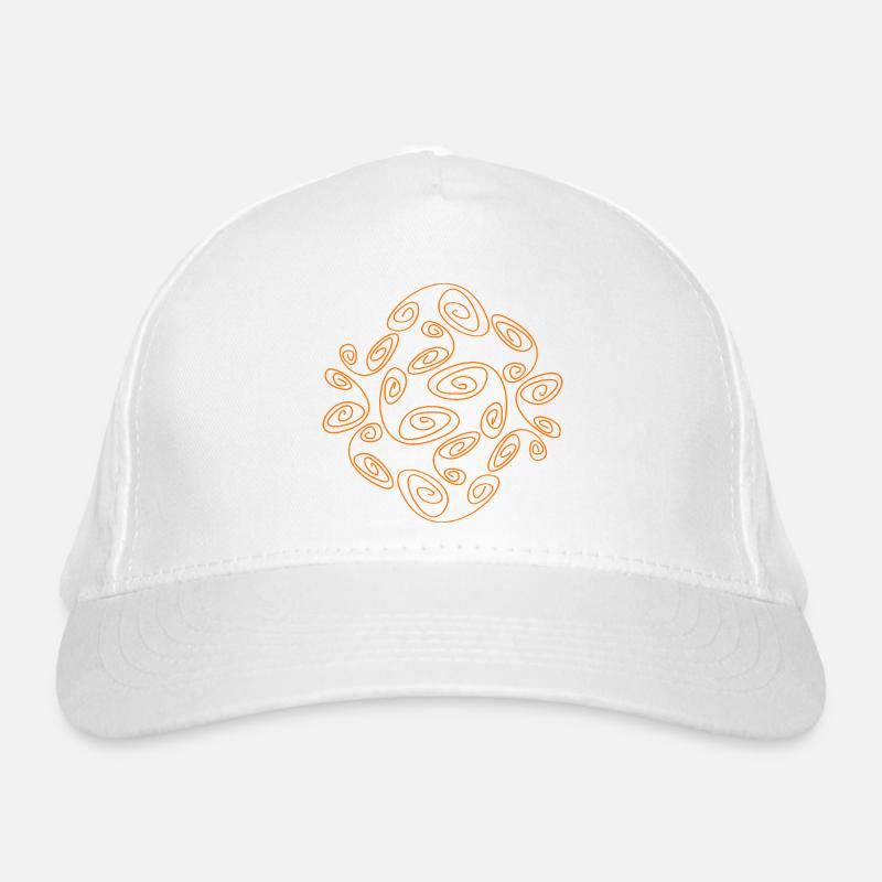 Abstract design by Cean Organic Baseball Cap