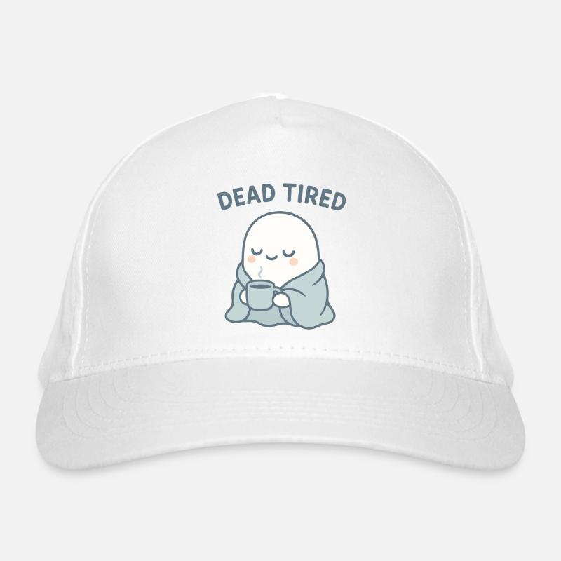 Dead Tired Ghost Tasse douillette Casquette classique bio