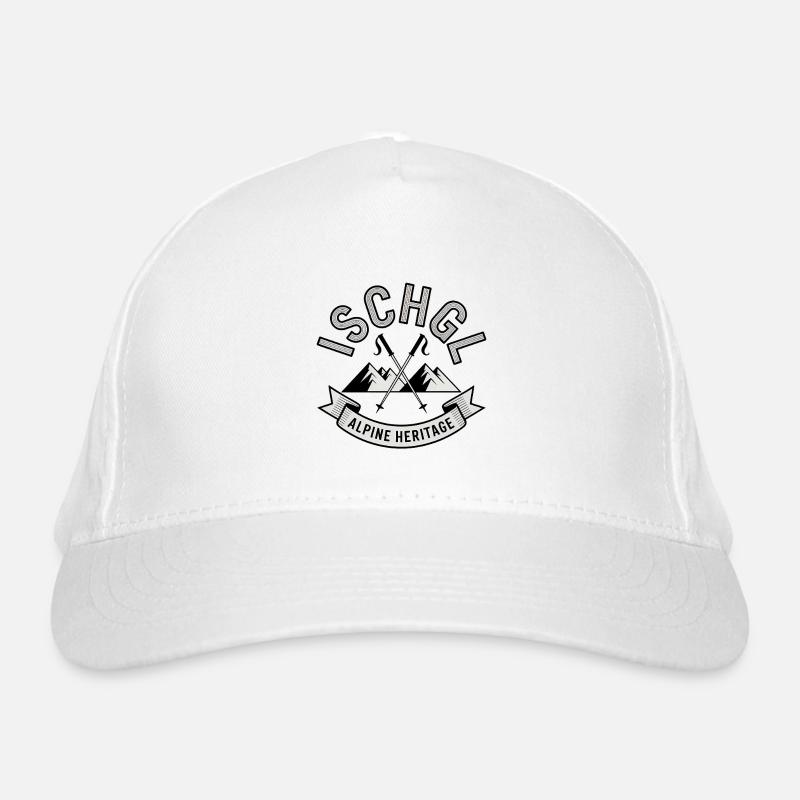 Ischgl - Souvenir Design Organic Baseball Cap