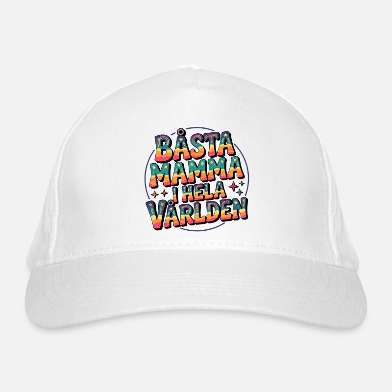 Chère maman dans le monde entier Casquette classique bio