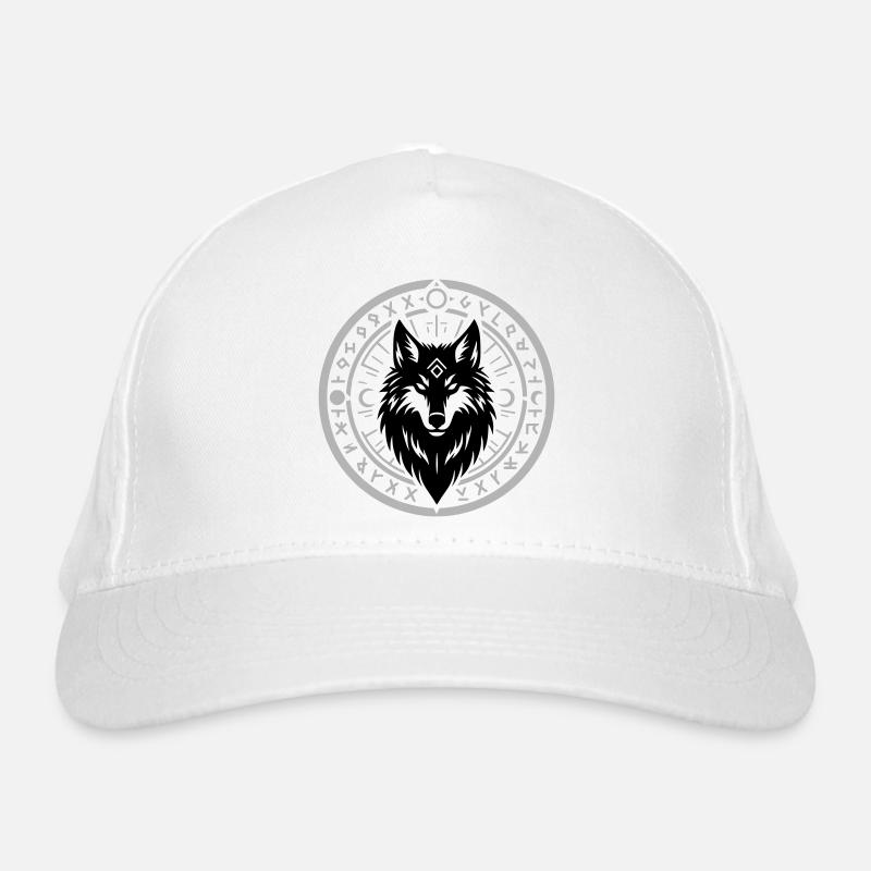 Rune Star Circle Emblem Organic Baseball Cap
