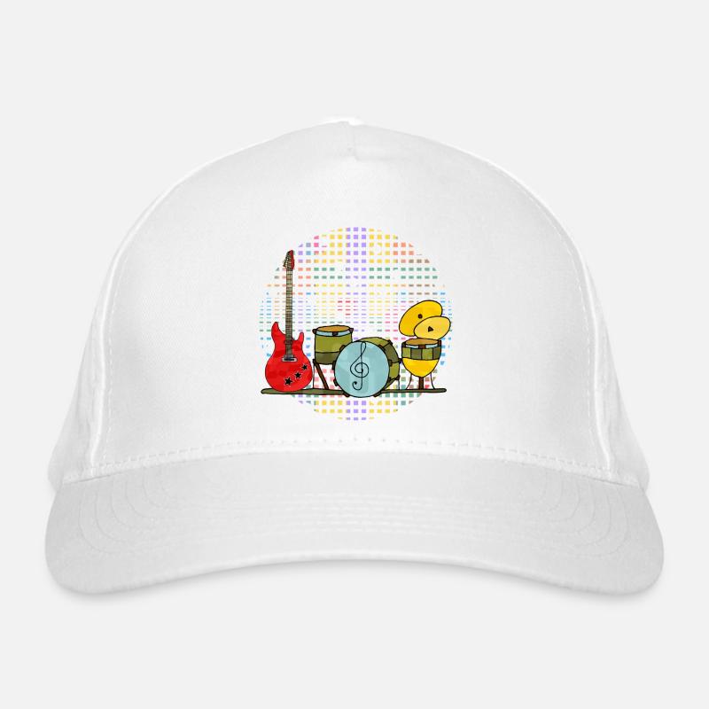 Musical instruments Organic Baseball Cap