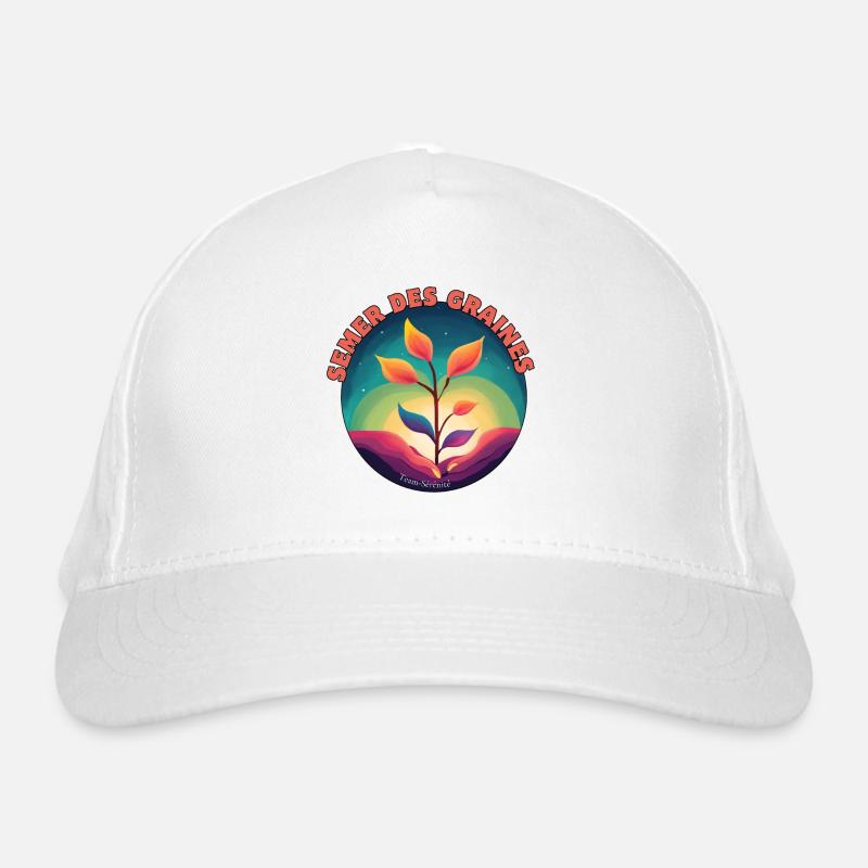 Semer des graines Casquette classique bio