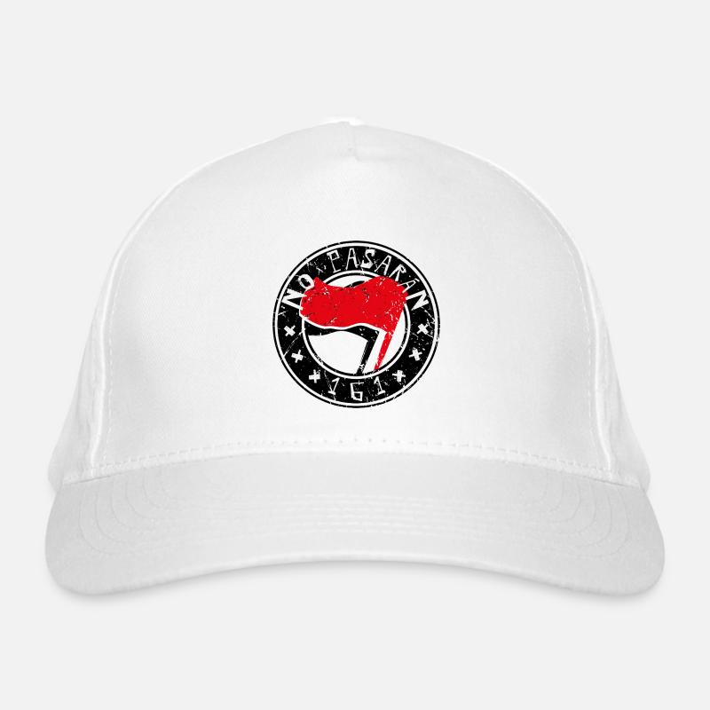 No Pasaran 161 Logo Organic Baseball Cap