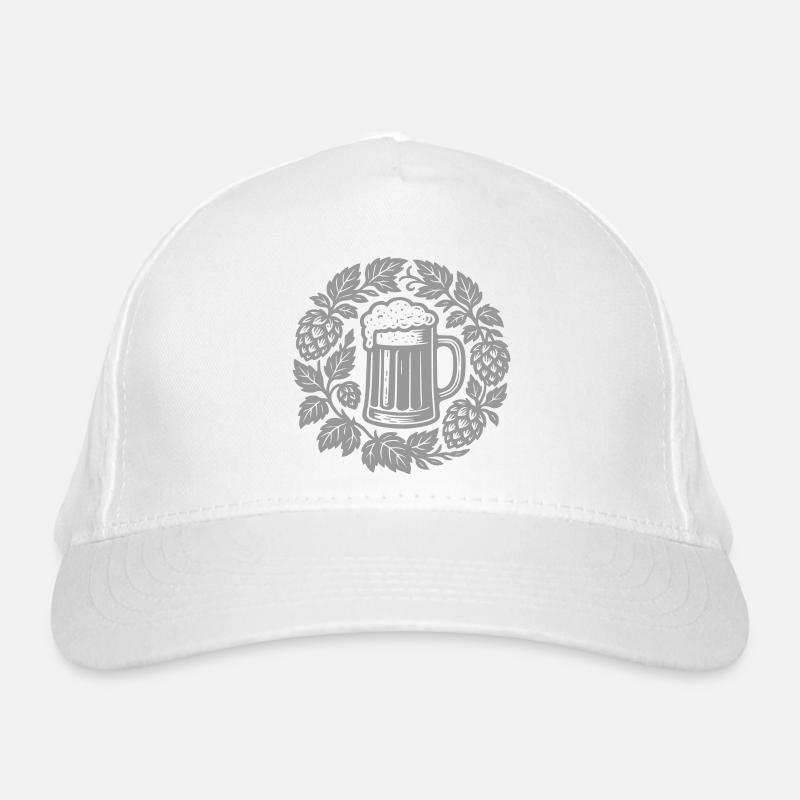 Bier kranz Organic Baseball Cap