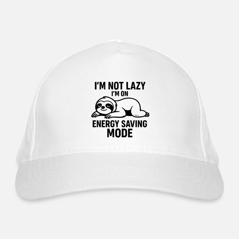 Sloth Power Saving Mode Organic Baseball Cap