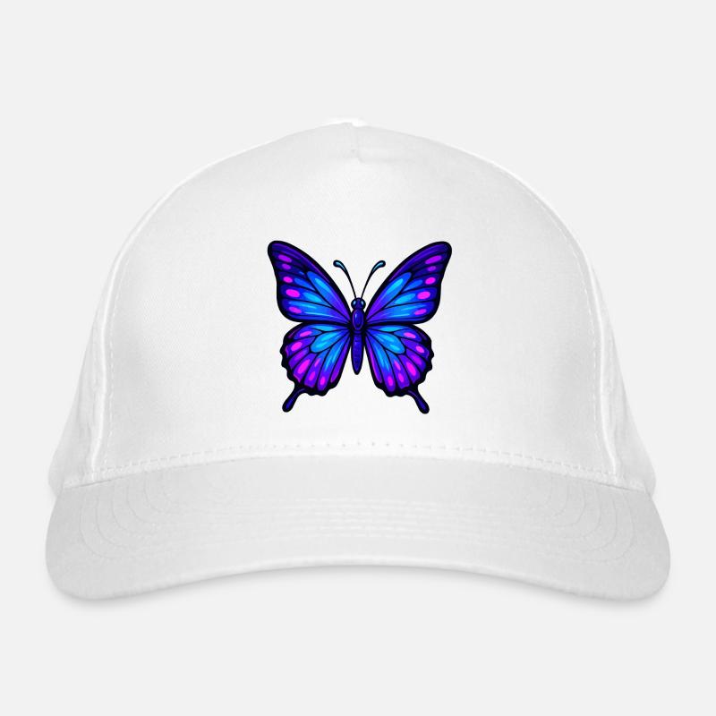 Night Wing Butterfly Organic Baseball Cap