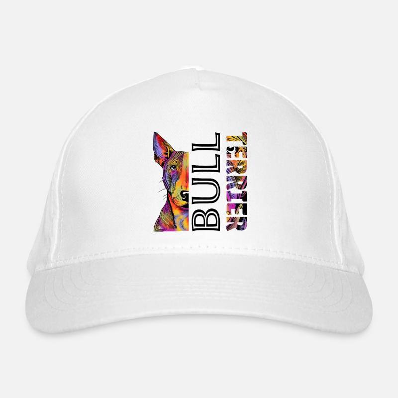 Bull Terrier coloré Casquette classique bio