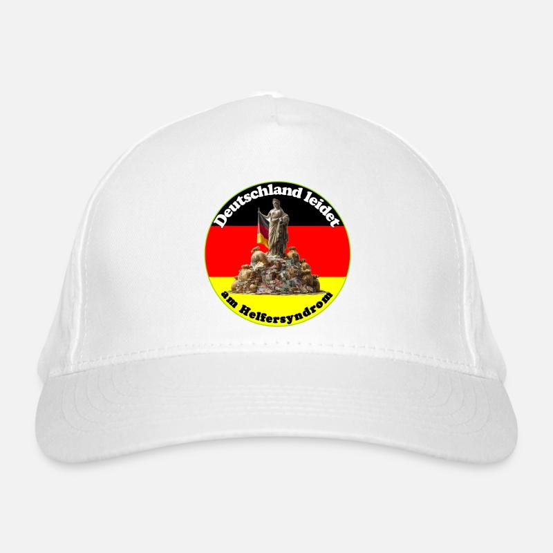 Germany has a helper syndrome Organic Baseball Cap