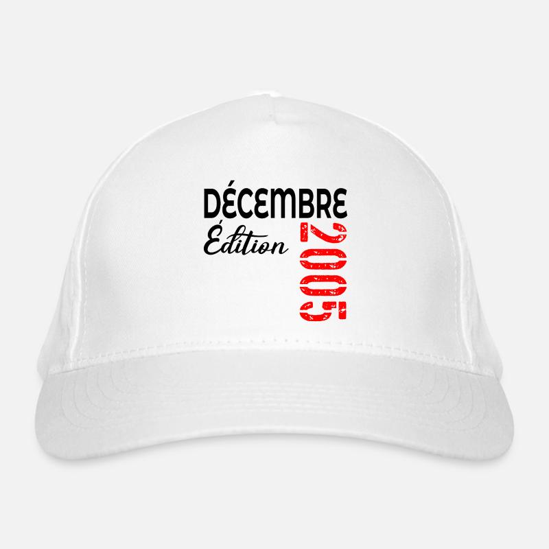Décembre 2005 Édition Anniversaire Casquette classique bio