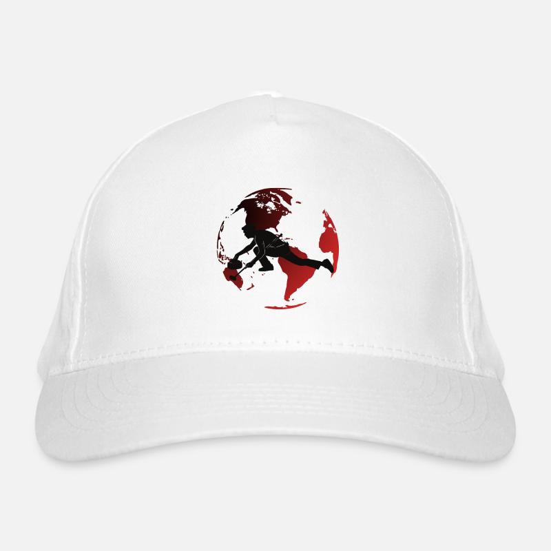 Curling Globe Urbain  Casquette classique bio