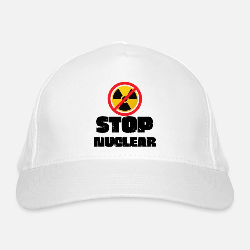 Stop Nuclear   Bio-Baseballkappe