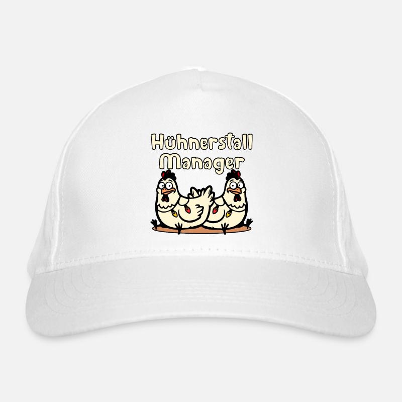 Weihnachten Hühnerstall Manager Bio-Baseballkappe