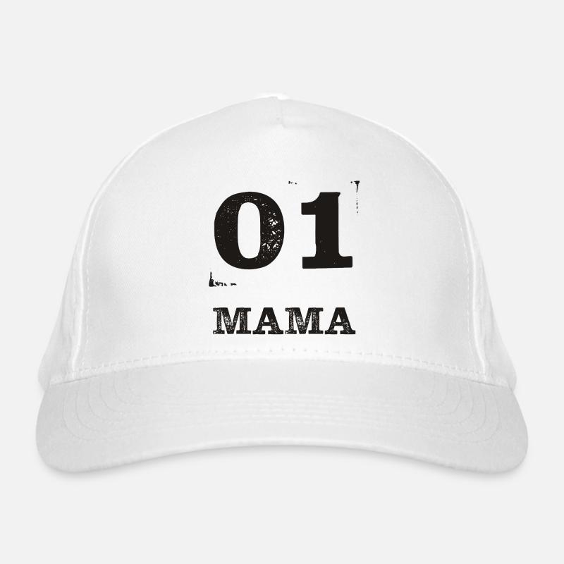 01 MAMA Distressed Organic Baseball Cap