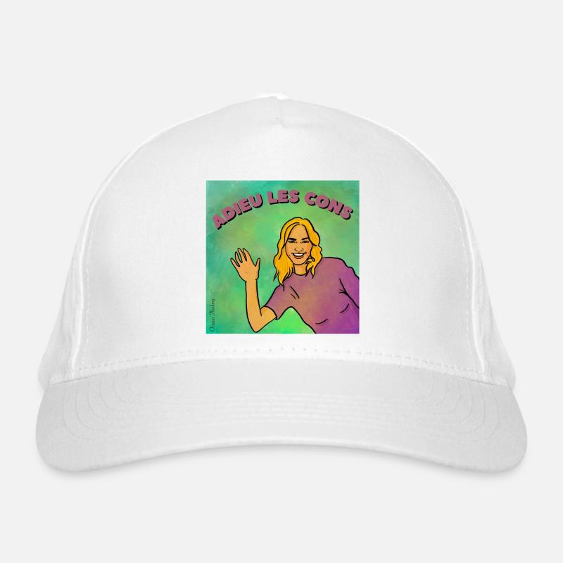 Adieu les cons Casquette classique bio