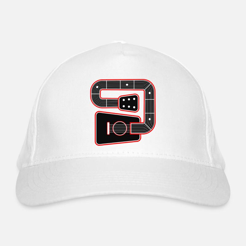 Forme abstraite guitare acoustique Casquette classique bio