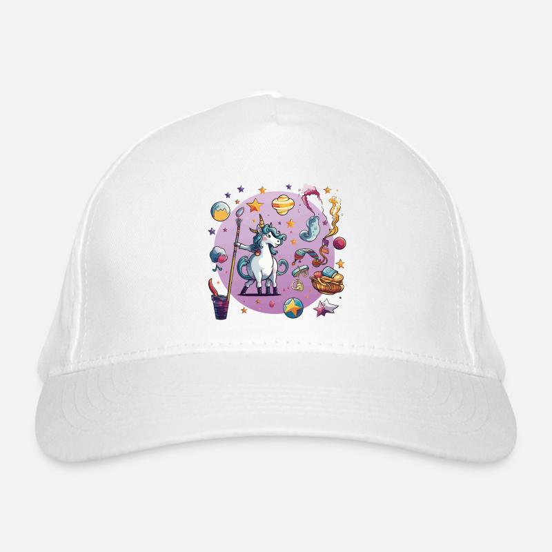 Galactic Unicorn Spell Organic Baseball Cap