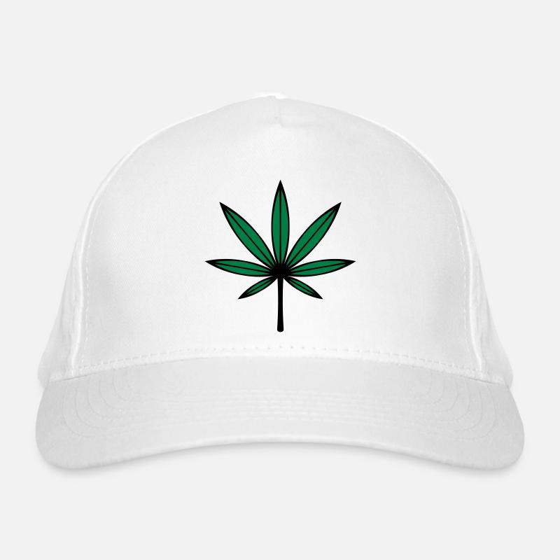 Cannabis / Marijuana / Hemp Leaf (2C) Organic Baseball Cap