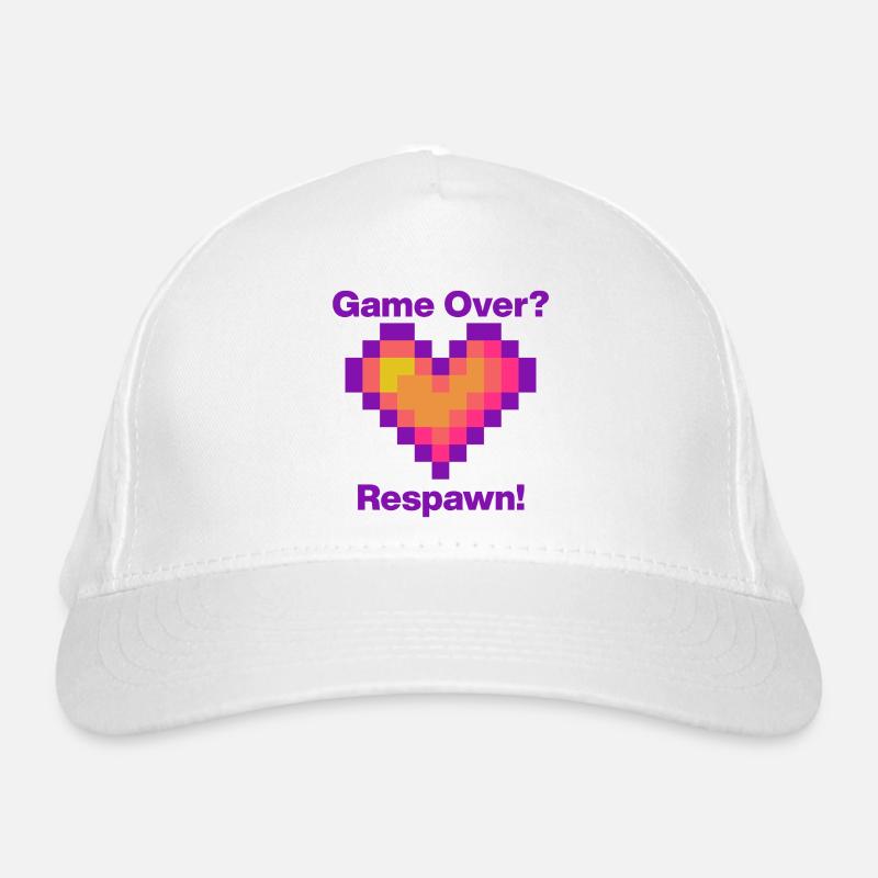 Fin du jeu? Réapparition avec le cœur, langage de l’amour des joueurs Casquette classique bio