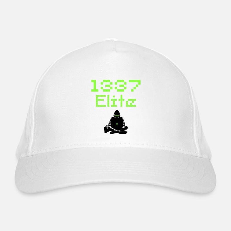 1337 Elite Hacker Squad, Leet Hacker Organic Baseball Cap