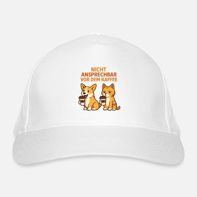 Hund und Katze  Bio-Baseballkappe